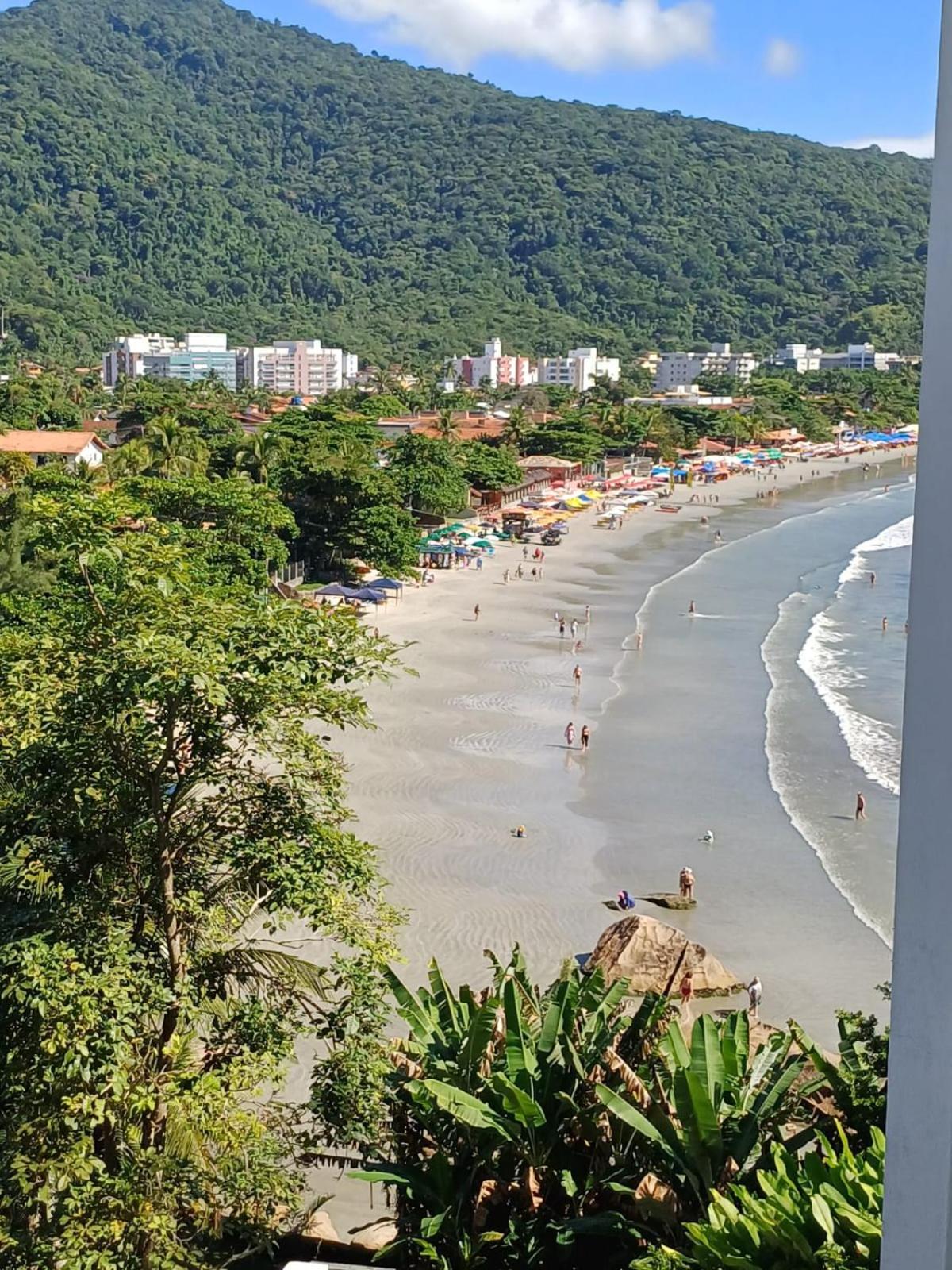 Vista Deslumbrante Apto 709 Ubatuba Esterno foto