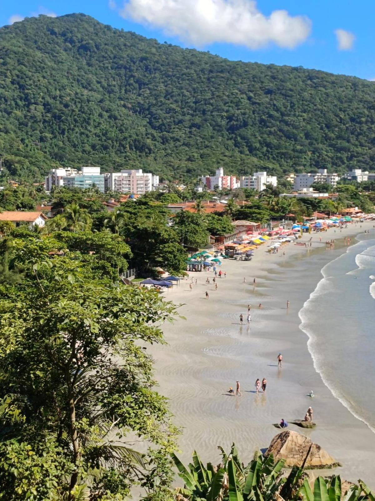 Vista Deslumbrante Apto 709 Ubatuba Esterno foto